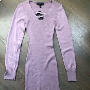 NWT Bodycon Sweater Dress - Size XS